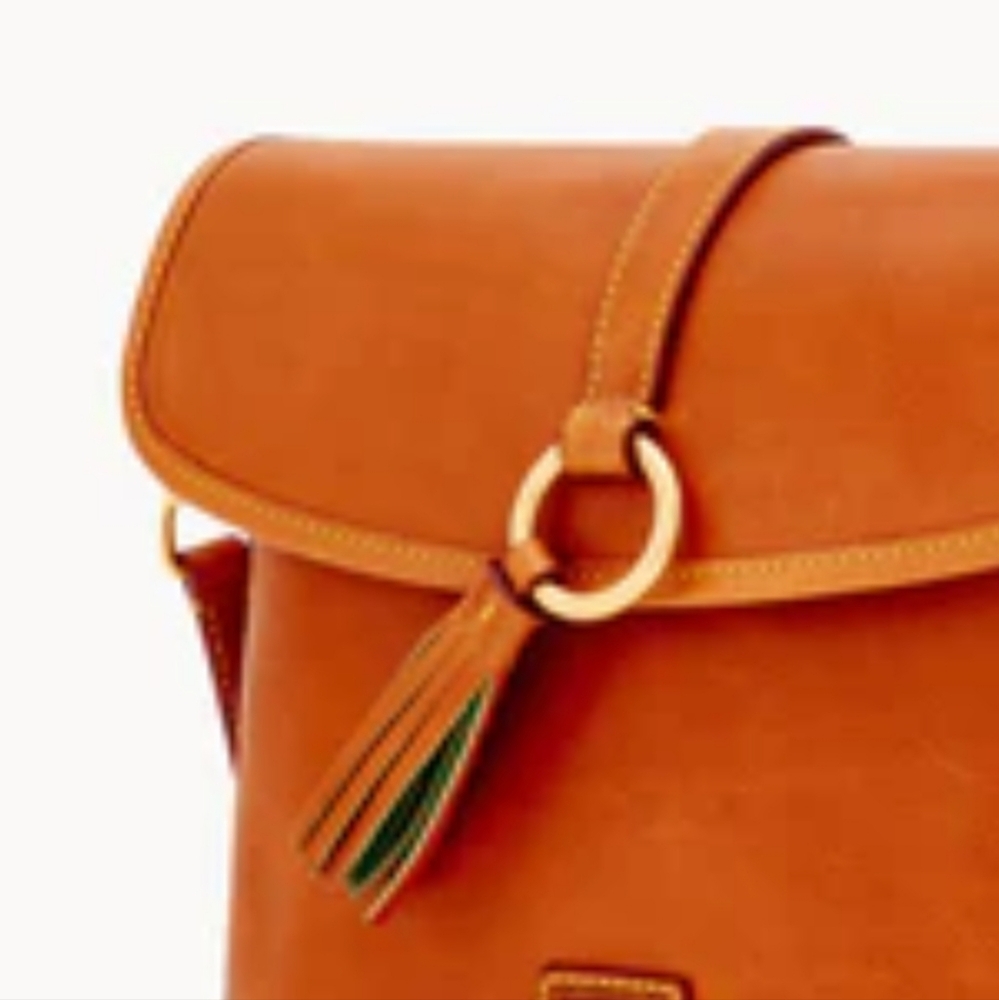 Dooney & Bourke Dottie Florentine Italian Leather Crossbody Bag - Picture 6 of 7